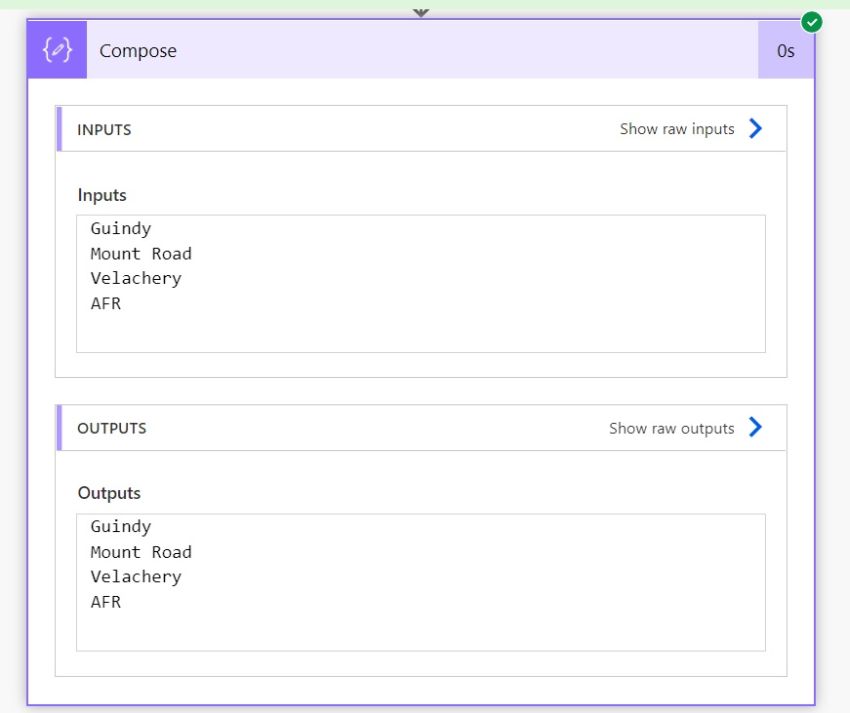 Getting Version History of SharePoint Listitem using PowerAutomate